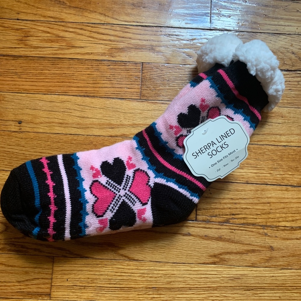 Sherpa Lined Socks